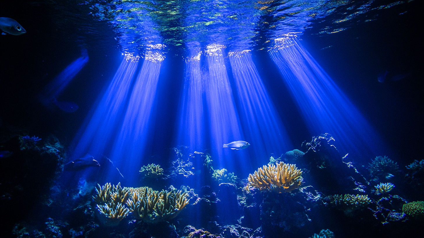 The role of underwater boat lights in underwater photography