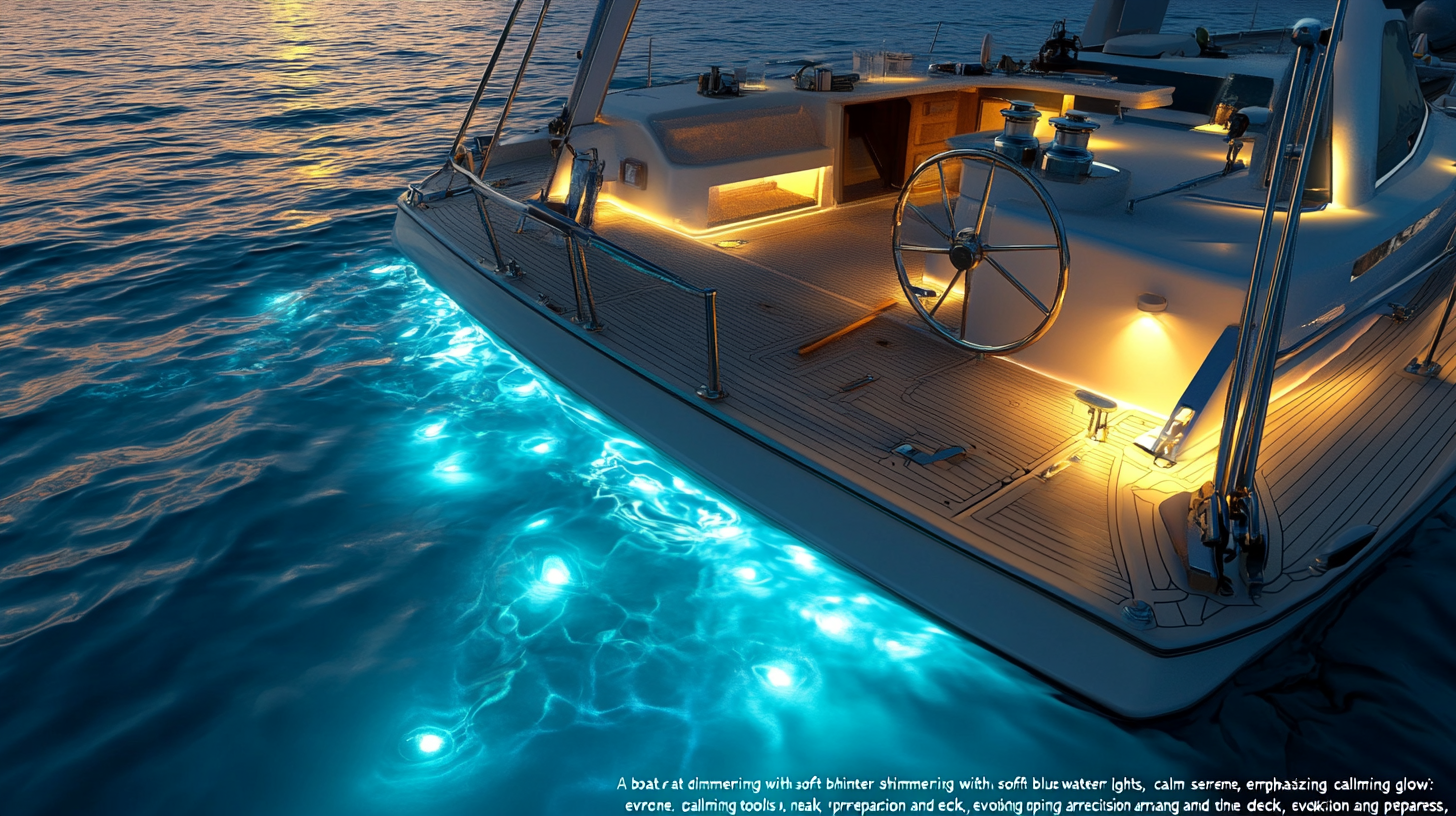 Understanding the power requirements for underwater boat lights