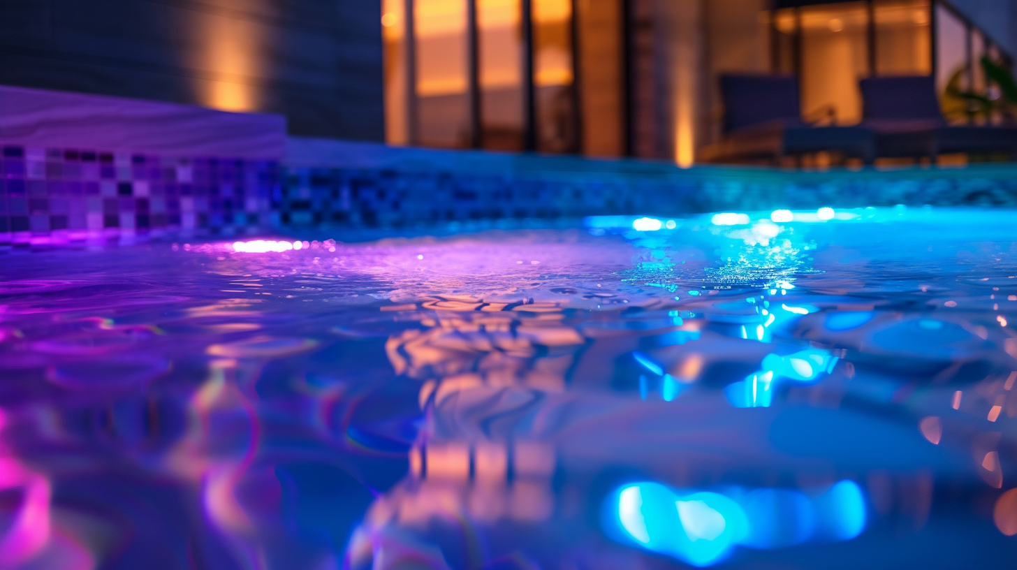 The lifespan of different underwater pool lighting options