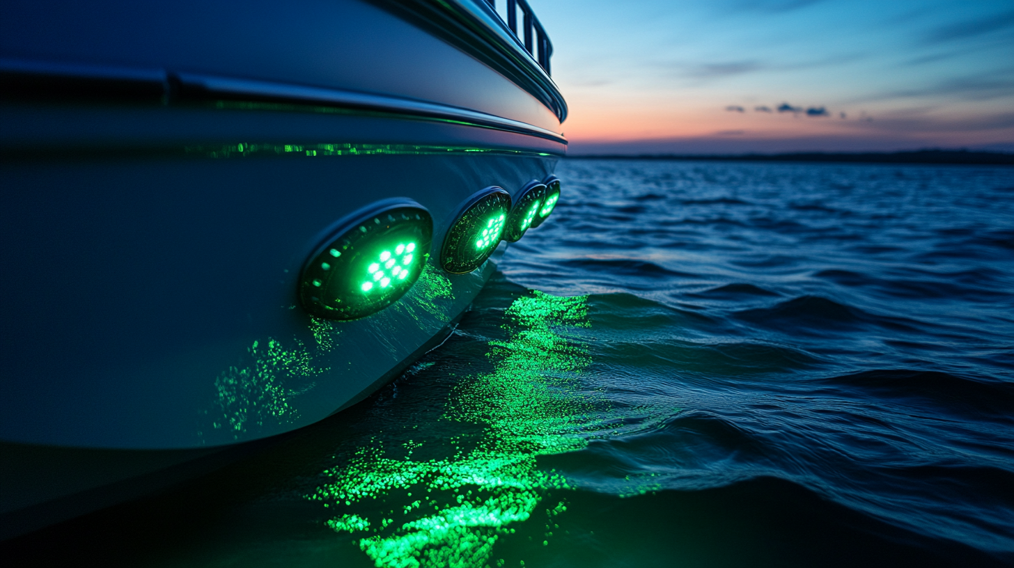 Best battery-powered underwater boat lights for easy installation