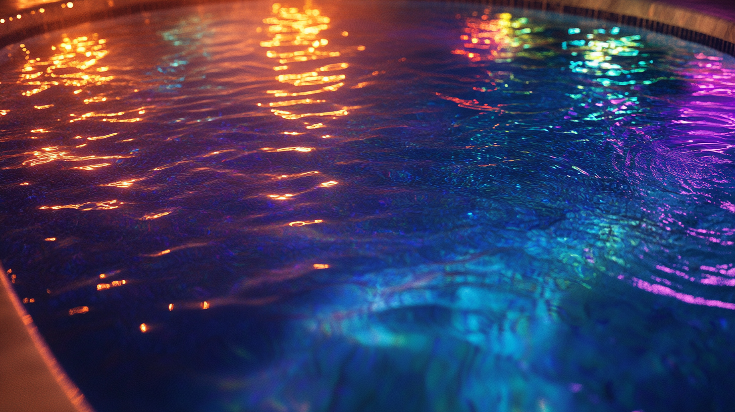 Bluetooth-enabled underwater pool lights