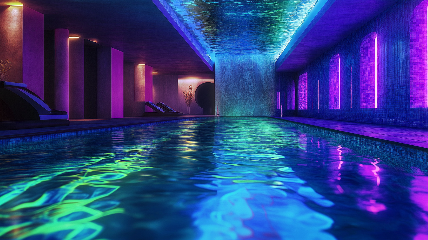 Exploring underwater pool light designs