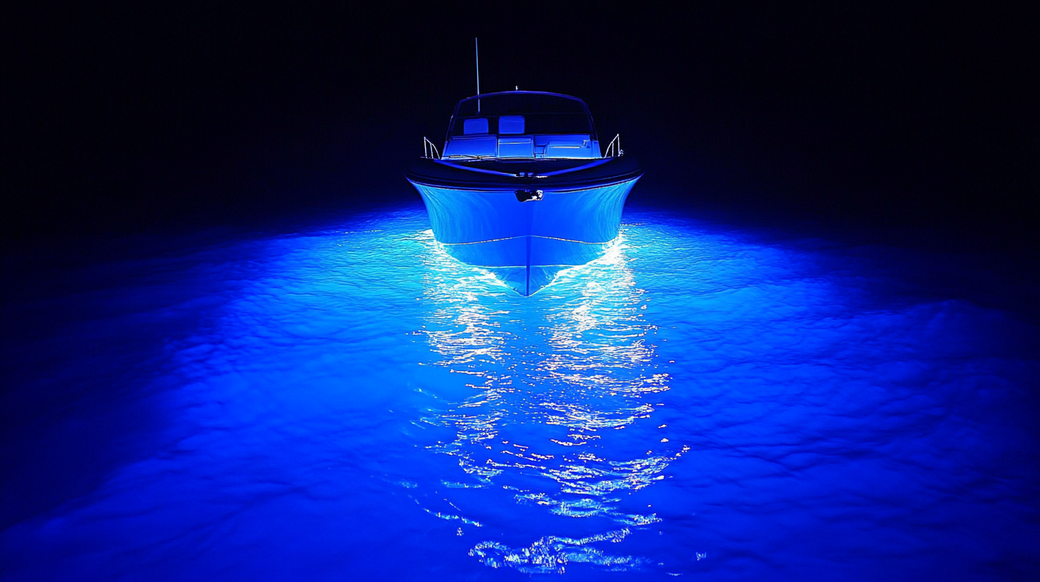 How underwater boat lights improve your boat party ambiance