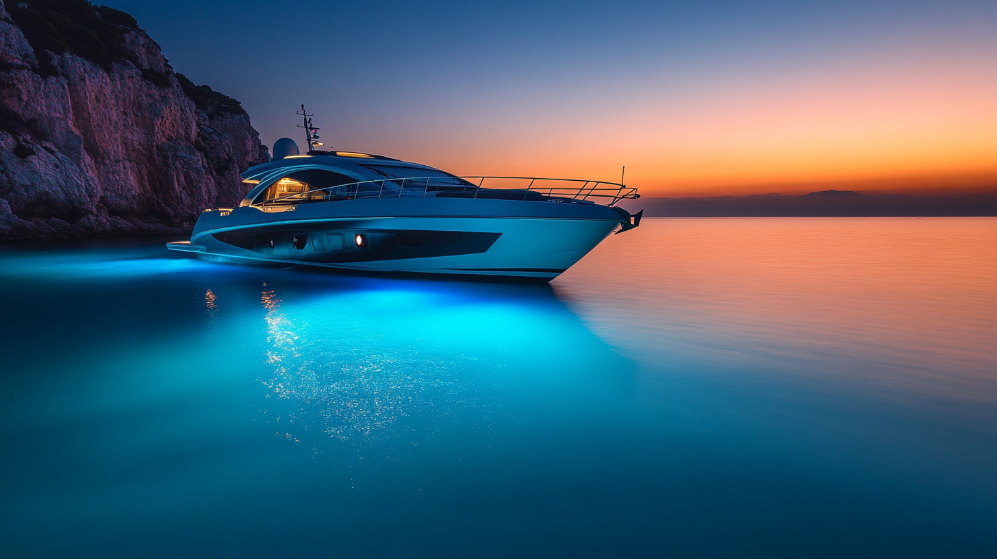 Choosing underwater boat lights with adjustable brightness settings