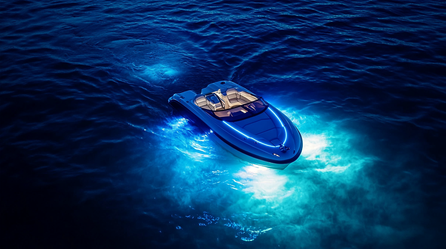 Exploring different installation methods for underwater boat lights