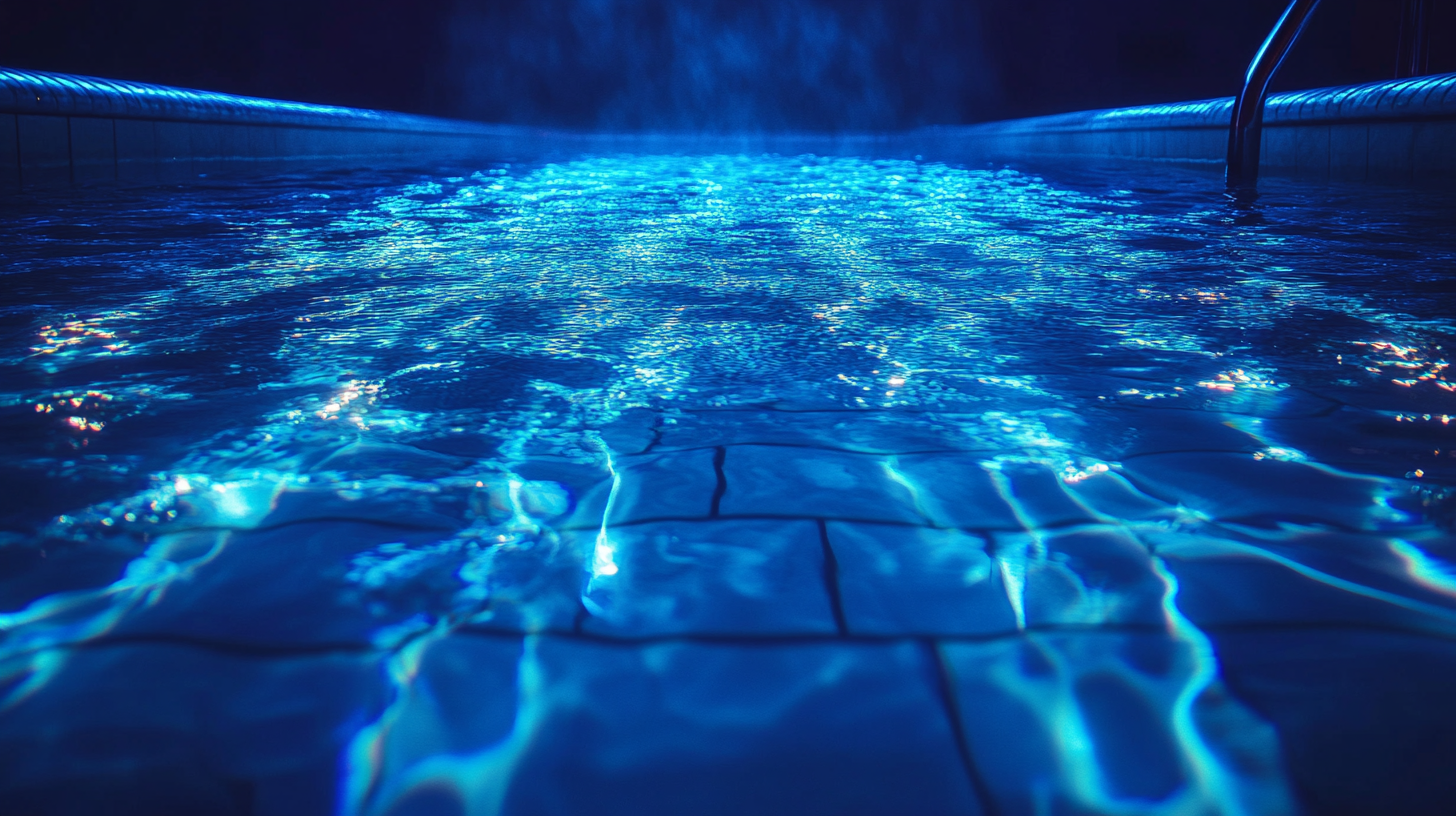 Maintaining color consistency in underwater pool lights