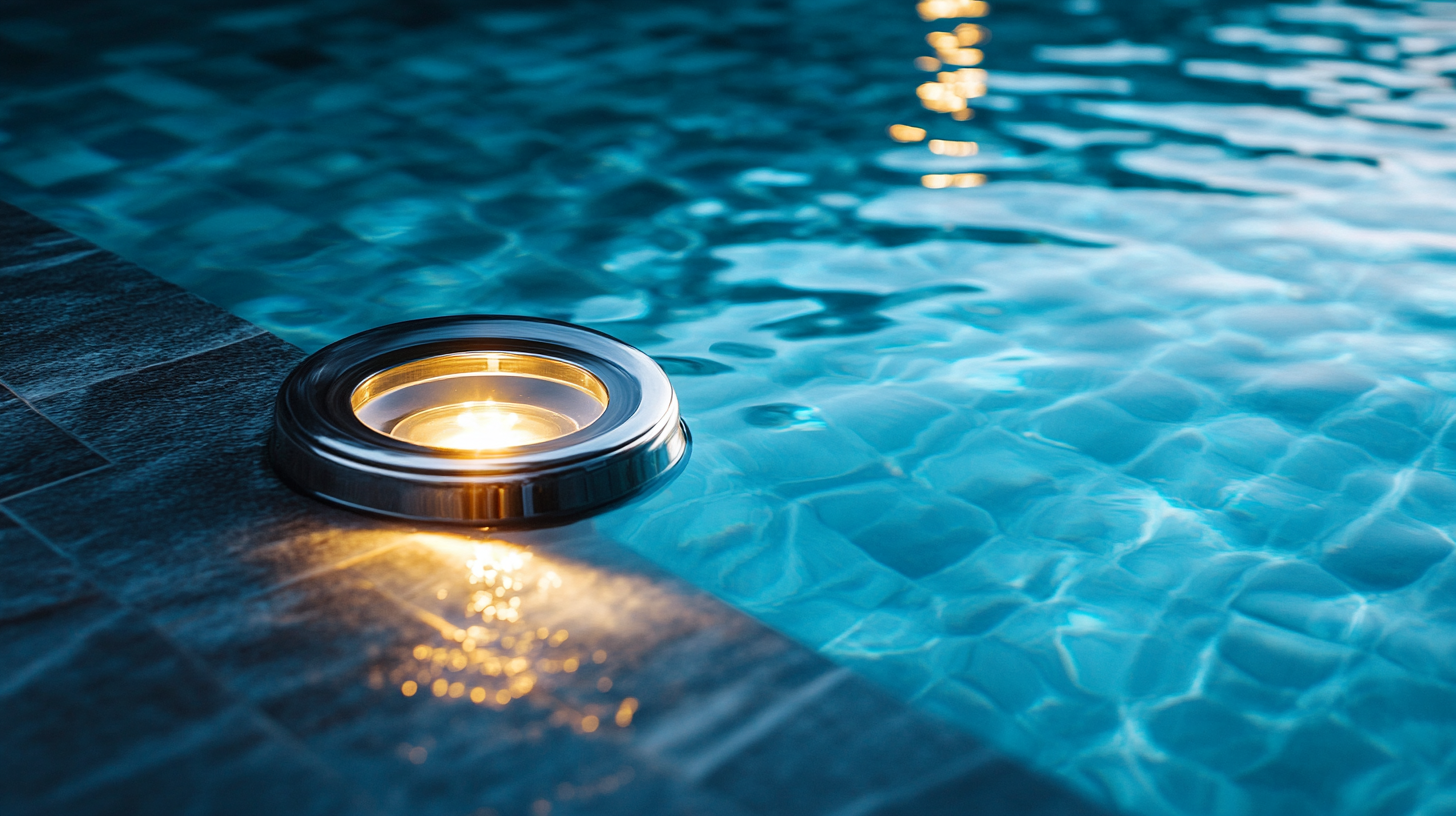 Safe voltage levels for underwater pool lights