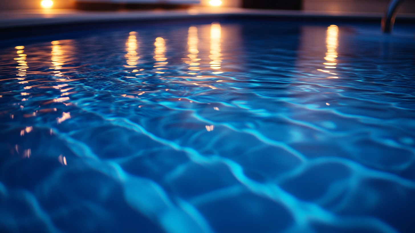 Underwater pool light timers and automation