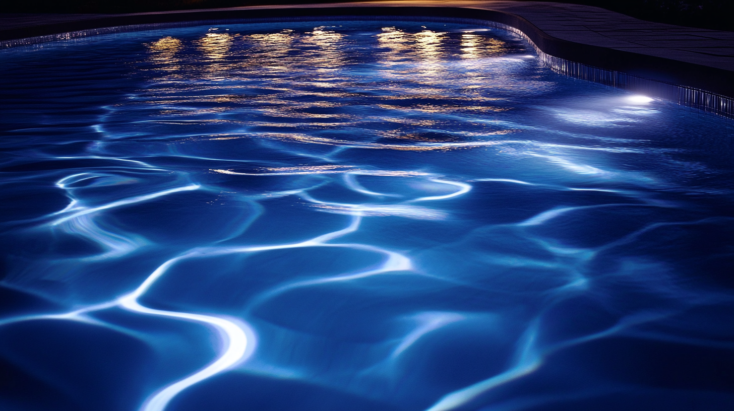 Underwater pool lights for various depths